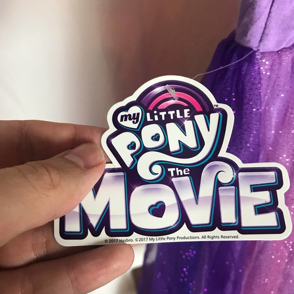 My Little Pony MLP Women's Medium NWT Twilight Sparkle Tulle Mini Dress - Picture 3 of 11